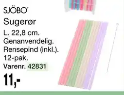 Harald Nyborg SJÖBO Sugerør tilbud