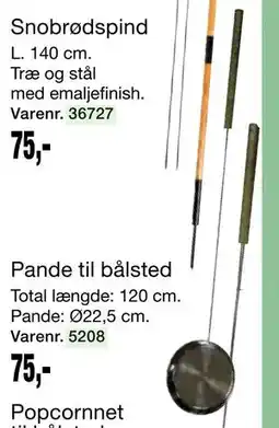 Harald Nyborg Pande til bålsted tilbud