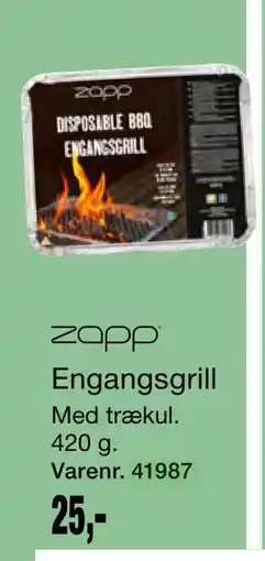 Harald Nyborg zapp Engangsgrill tilbud