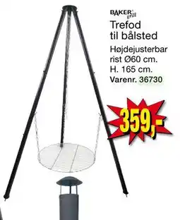 Harald Nyborg Trefod til bålsted tilbud