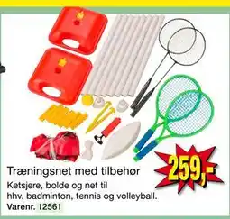 Harald Nyborg Træningsnet med tilbehør tilbud