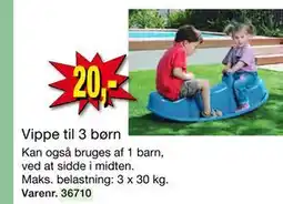 Harald Nyborg Vippe til 3 børn tilbud