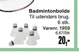 Harald Nyborg Badmintonbolde tilbud