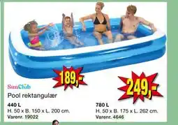 Harald Nyborg Pool rektangulær tilbud