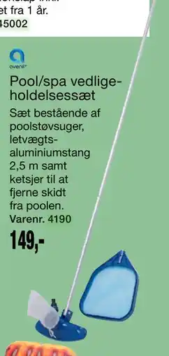 Harald Nyborg Pool/spa vedligeholdelsessæt tilbud