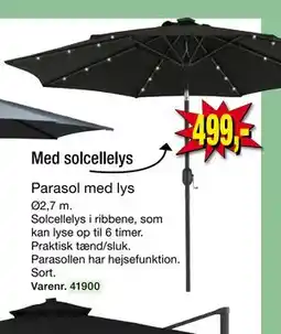 Harald Nyborg Parasol med lys tilbud