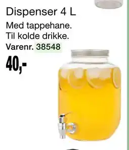 Harald Nyborg Dispenser 4 L tilbud