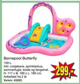 Harald Nyborg Børnepool Butterfly tilbud