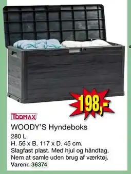 Harald Nyborg WOODY’S Hyndeboks tilbud