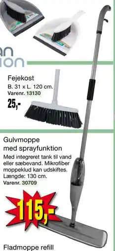 Harald Nyborg Gulvmoppe med sprayfunktion tilbud