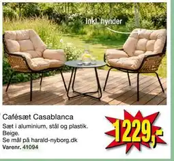 Harald Nyborg Cafésæt Casablanca tilbud