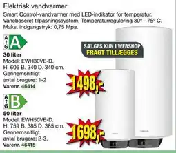 Harald Nyborg Elektrisk vandvarmer tilbud