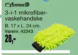 Harald Nyborg 1st Avenue 3-i-1 mikrofiber-vaskehandske tilbud