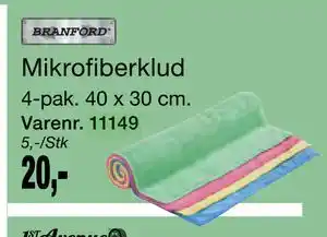 Harald Nyborg BRANFORD Mikrofiberklud tilbud