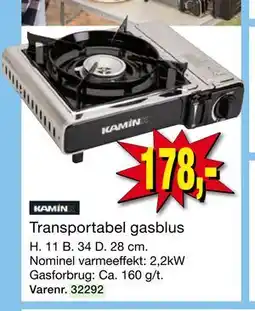 Harald Nyborg Transportabel gasblus tilbud