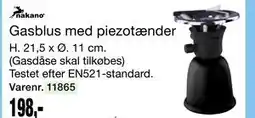 Harald Nyborg Gasblus med piezotænder tilbud