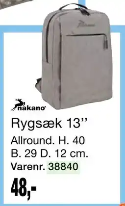 Harald Nyborg Rygsæk 13’’ tilbud