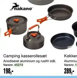 Harald Nyborg Camping kasserollesæt tilbud