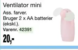 Harald Nyborg Ventilator mini tilbud