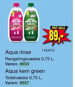 Harald Nyborg Aqua rinse tilbud