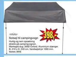 Harald Nyborg Solsejl til campingvogn tilbud