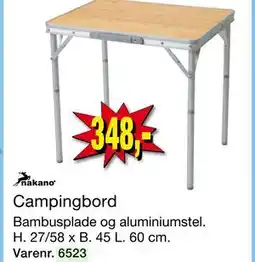 Harald Nyborg Campingbord tilbud