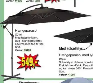 Harald Nyborg Hængeparasol tilbud