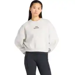 Sport 24 New Balance Linear Heritage Crew Sweatshirt Dame tilbud