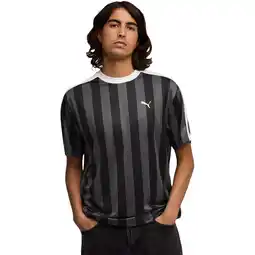 Sport 24 PUMA Essential Relaxed Striped Football T-shirt Herre tilbud