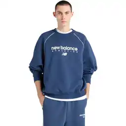 Sport 24 New Balance Linear Graphic Sweatshirt Herre tilbud