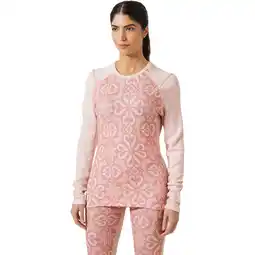 Sport 24 Helly Hansen Lifa Midweight Graphic Merinould Skiundertrøje Dame tilbud