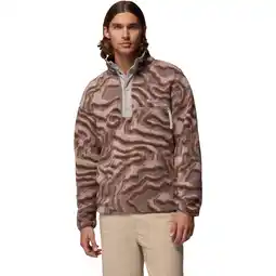 Sport 24 Columbia Helvetia II Printed Half Snap Fleecetrøje Herre tilbud