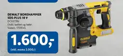 Davidsen Dewalt borehammer sds-plus 18 v tilbud
