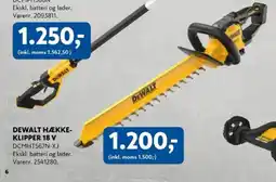 Davidsen Dewalt hække- klipper 18 v tilbud