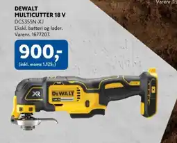 Davidsen Dewalt multicutter 18 v tilbud