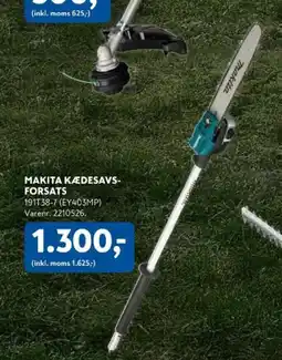 Davidsen Makita kædesavs- forsats tilbud