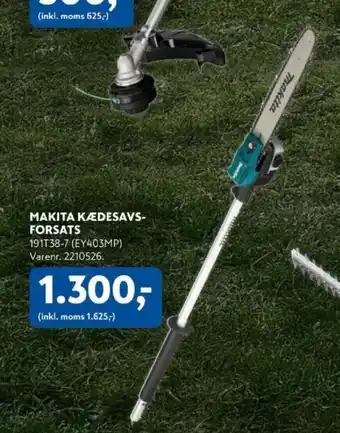 Davidsen Makita kædesavs- forsats tilbud