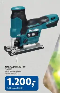 Davidsen Makita stiksav 18 v djv185z tilbud