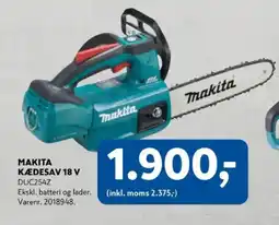 Davidsen Makita kædesav 18 v tilbud
