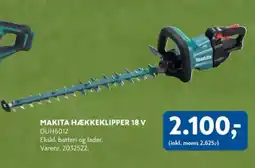 Davidsen Makita hækkeklipper 18 v duh601z tilbud