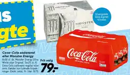 Bilka Coca‑Cola sodavand eller Monster Energy tilbud