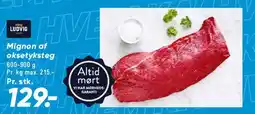 Bilka Mignon / oksetyksteg tilbud