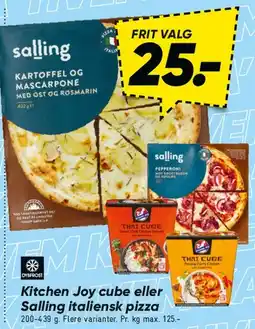 Bilka Kitchen Joy cube eller Salling italiensk pizza tilbud