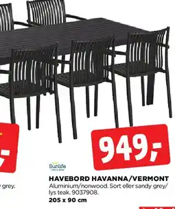jem & fix HAVEBORD HAVANNA/VERMONT tilbud