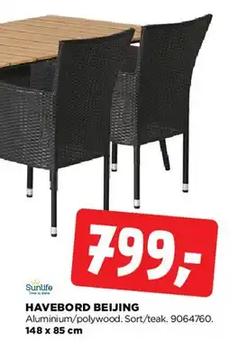 jem & fix Havebord Beijing tilbud
