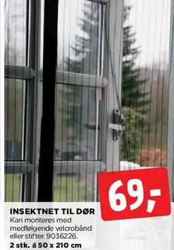 jem & fix INSEKTNET TIL DØR tilbud