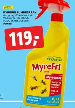 jem & fix MyreFri Pumpespray tilbud