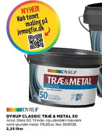 jem & fix DYRUP CLASSIC TRÆ & METAL 50 tilbud