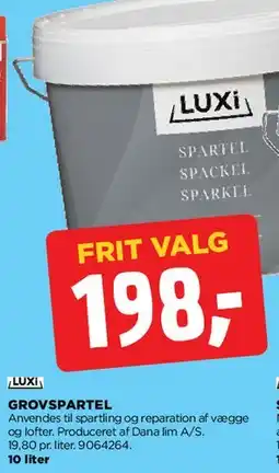 jem & fix Spartelprodukter (Grovspartel / Spartelmasse) tilbud