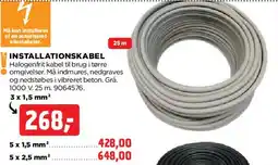 jem & fix Installationskabel tilbud